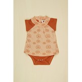 Kate Quinn Organics Bell Sleeve Dress Bodysuit - Dandelion