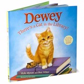 Little Brown Dewey There's a Cat in the Library!