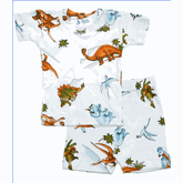 At Home Long Johns (Dinosaurs)
