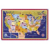 Eeboo This Land is Your Land Map