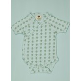 Kate Quinn Organics SS Kimono Bodysuit - Fleur Plume