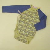 Sckoon Organics Japonesk Kimono - Green