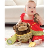 Skip Hop Hug and Hide Activity Toy (Monkey)