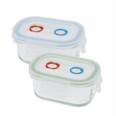 Innobaby Keepin' Fresh-Glass-Rectangle-2 Pack