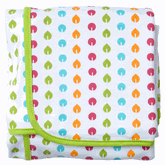 JJ Cole Collections Receiving Blanket (bright leaves)