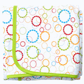 JJ Cole Collections Receiving Blanket (primary rings)