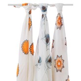 Aden and Anais Bamboo Swaddles/Mela-3 Pack