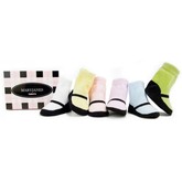Trumpette Mary Jane Socks/Pastel