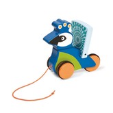Manhattan Toy Pull-a-long Friend Peacock