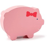 Pearhead Wooden Piggy Bank