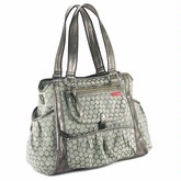 Skip Hop Studio Diaper Bag-Pewter Dot