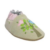 Robeez Robeez Organic Shoes - Tree (Taupe)