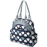 Petunia Pickle Bottom Sashay Satchel (Tranquil Tulips)