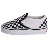 Vans Classic Slip-On Checkerboard-Black/True White)