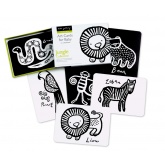 Wee Gallery Baby Flash Cards-Jungle