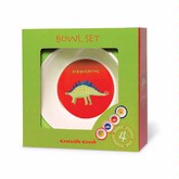 Crocodile Creek Bowl Set (Dinosaurs)