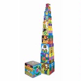 Melissa and Doug Alphabet Nesting And Stacking Blocks