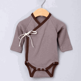 Sckoon Organics Organic Cotton Baby Kimono (Mushroom)