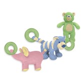 i Play Organic Terry Circus Animal Teether