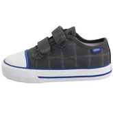 Vans Big School-TM Plaid 11- Pewter/Cassic Blue)