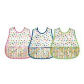 i Play Dot n Stripe Wipe Off Bib