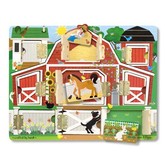 Melissa and Doug Magnetic Farm Hide and Seek Board