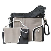 JJ Cole Collections System 180 Diaper Bag (black stitch)