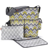 Skip Hop Duo Diaper Bag/Jonathan Adler-Flame Yellow