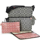 Skip Hop Duo Diaper Bag/Jonathan Adler-Nixon Black