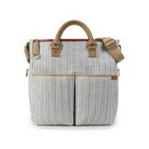 Skip Hop Duo Double Deluxe Diaper Bag - Wave Dot