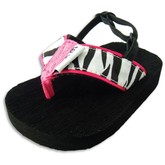 Me-In-Mind Flip Flop/Zebra
